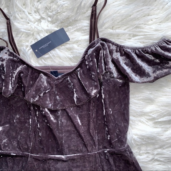 AEO Velvet Dress - Picture 2 of 2